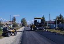 Ремонт дороги в Карталинском районе